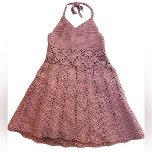 Kate Quinn with love from Africa Halter Crochet toddler Dress